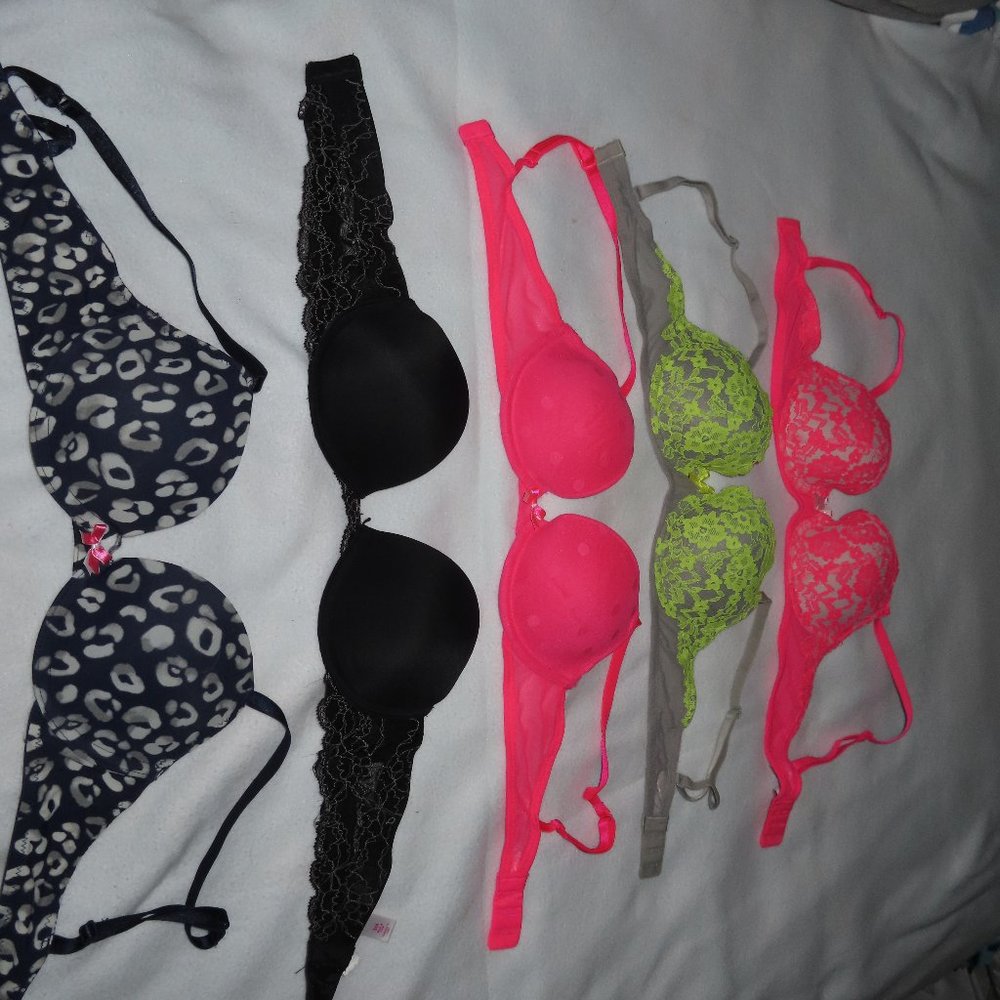 Size 32A Bras (Middle Pink)